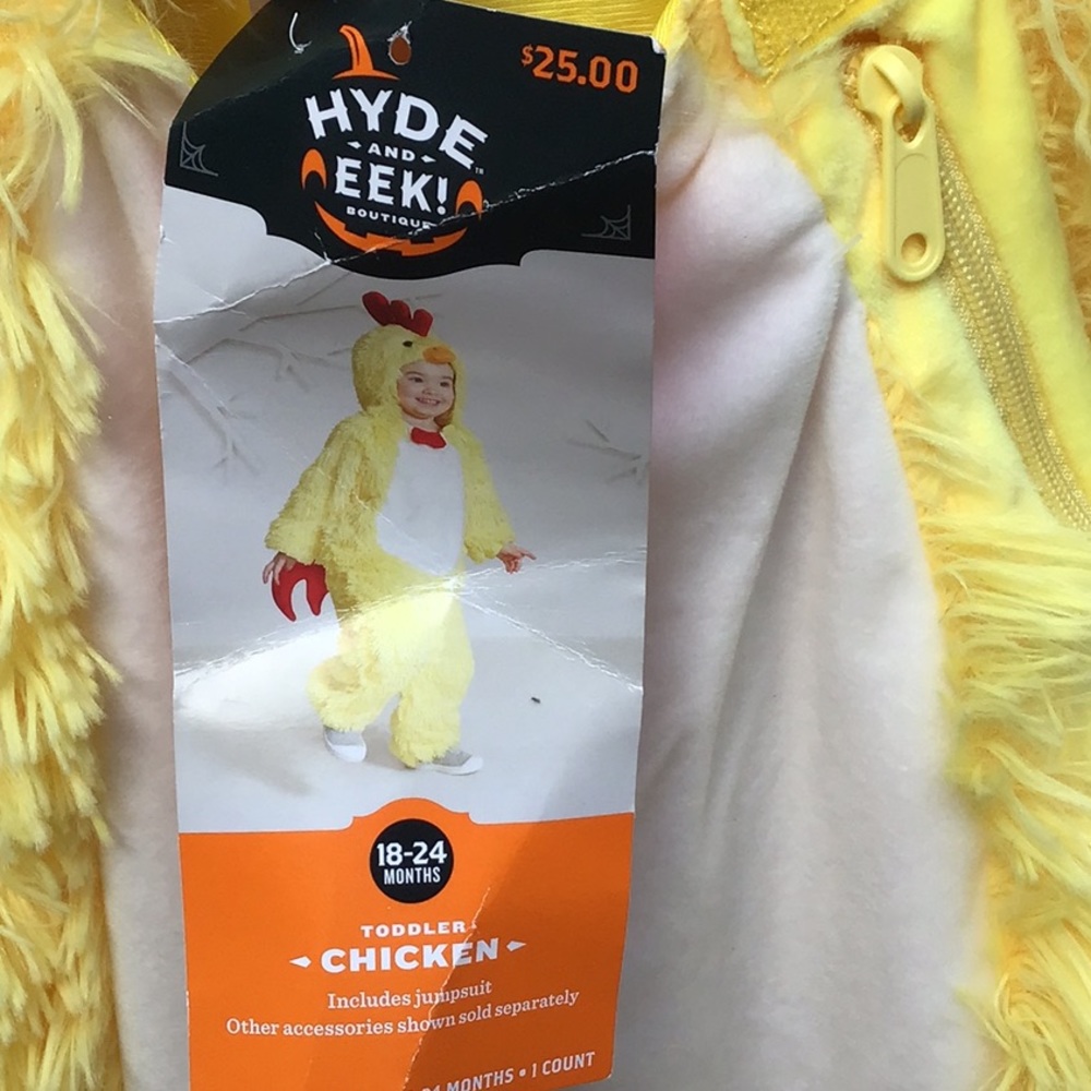 NWT Toddler Chicken Costume